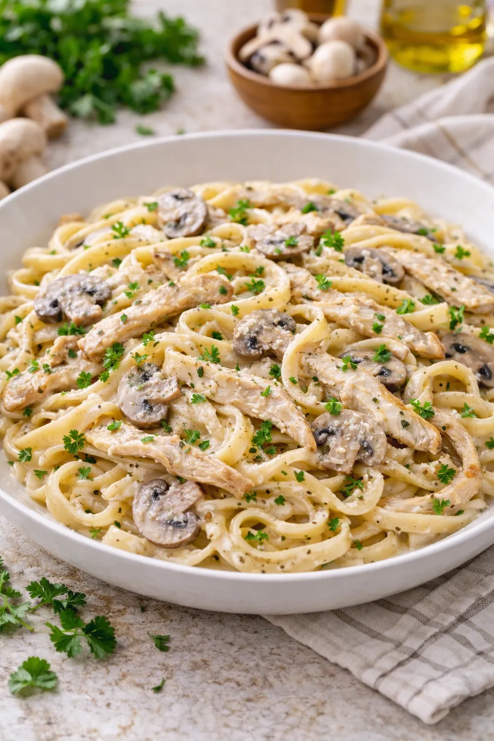 Fettucini Alfredo tarifi