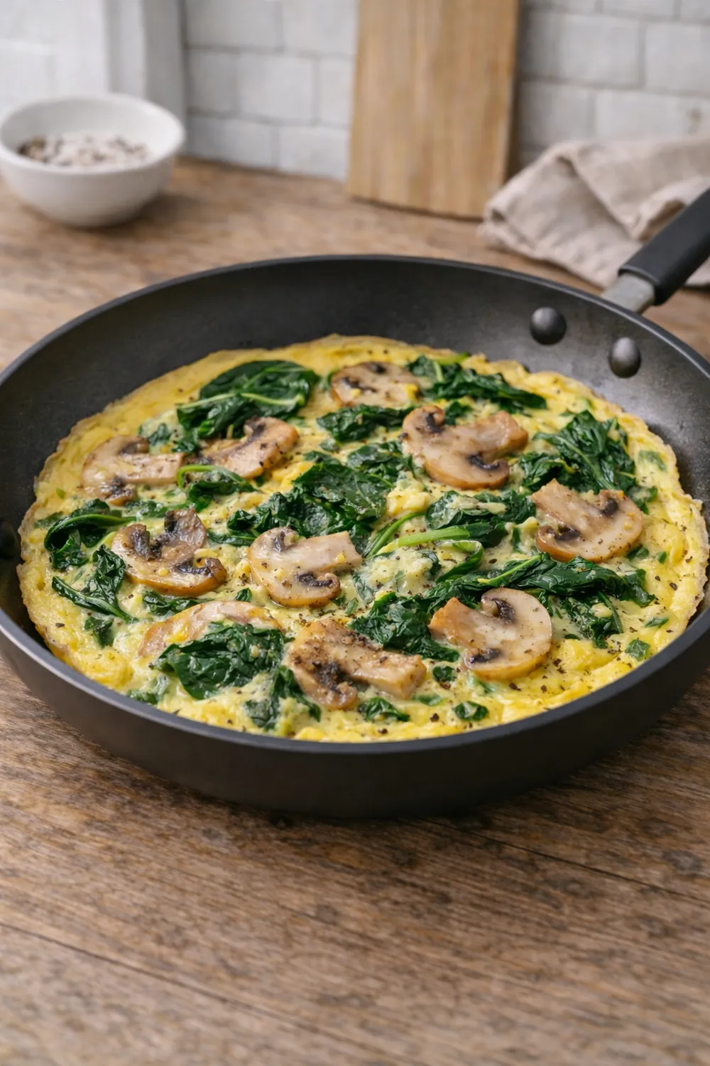 Fit Sebzeli Omlet