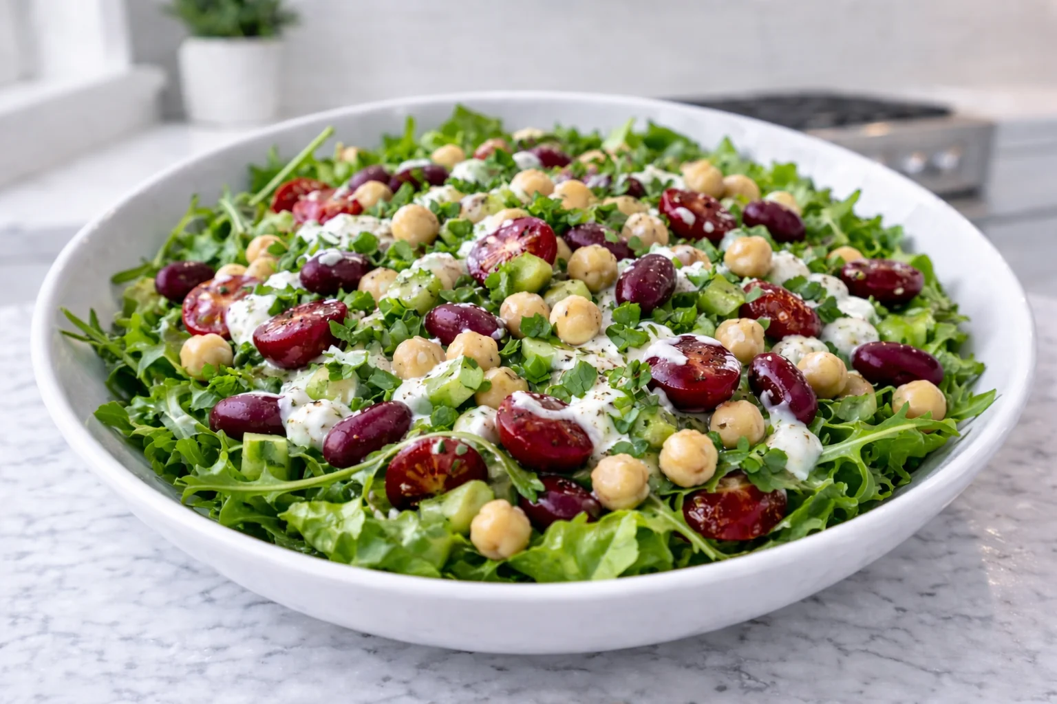 Nohutlu Salata tarifi