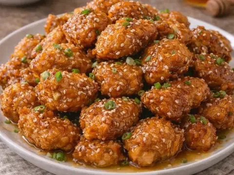 Ballı Sarımsaklı Çıtır Tavuk