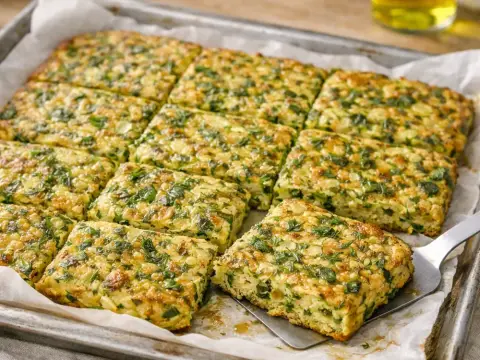Fırında Kabak Mücver (Fit)