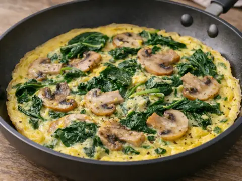 Fit Sebzeli Omlet