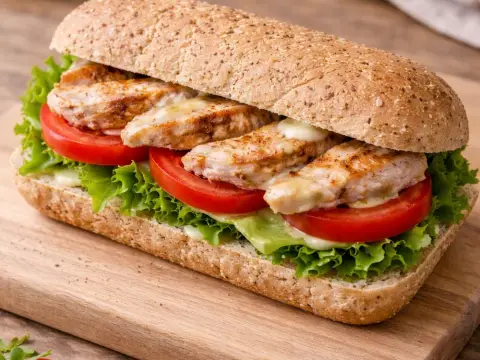 Fit Tavuklu Sandviç