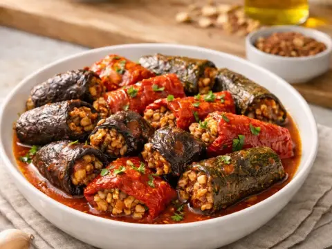 Hatay Usulü Kuru Dolma