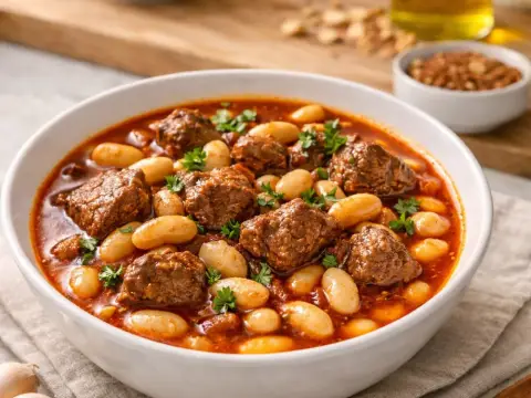 Islatılmadan Yapılan Kuru Fasulye